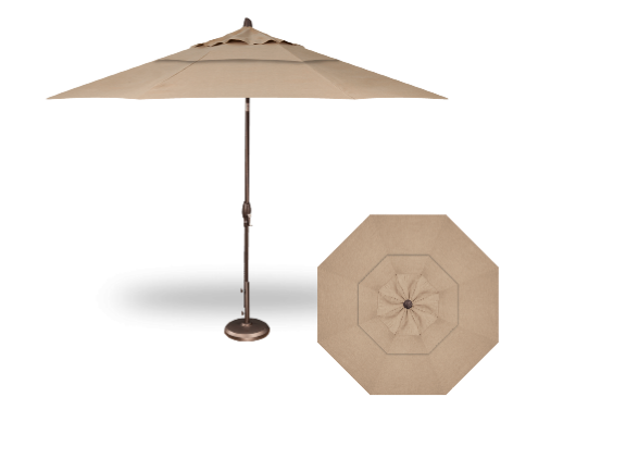 11' Auto Tilt Umbrella