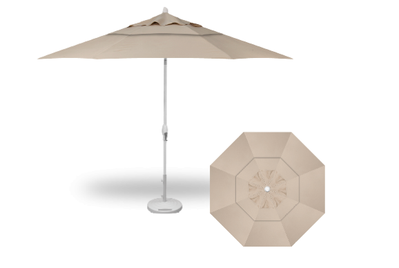 11' Auto Tilt Umbrella