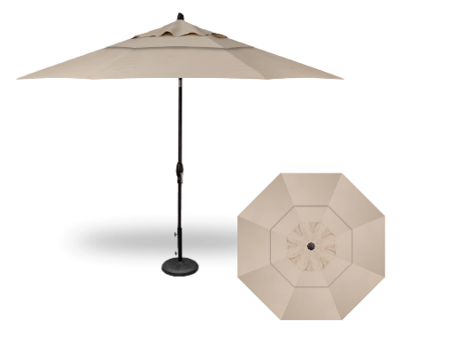 11' Auto Tilt Umbrella