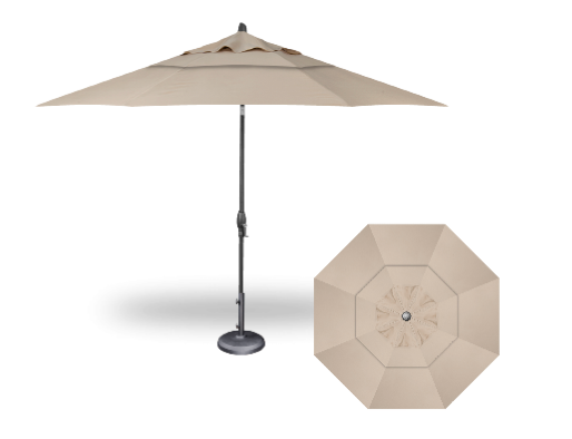 11' Auto Tilt Umbrella