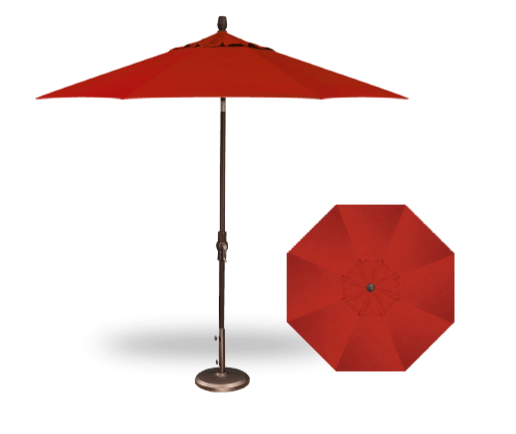 9&#39; Collar Tilt Umbrella