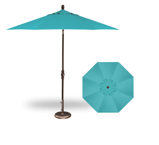 9&#39; Collar Tilt Umbrella