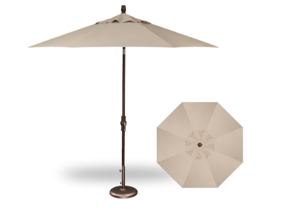 9&#39; Collar Tilt Umbrella