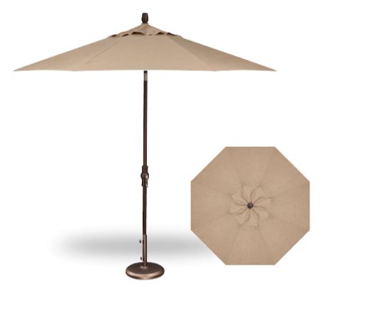 9&#39; Collar Tilt Umbrella