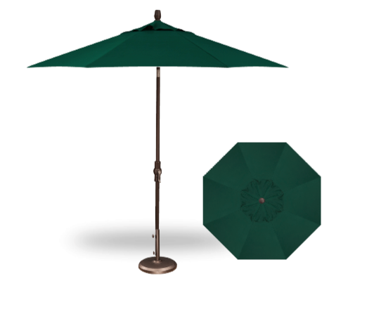 9&#39; Collar Tilt Umbrella