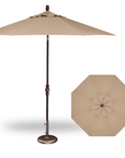 9' Collar Tilt Umbrella