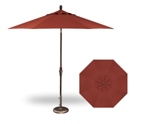 9&#39; Collar Tilt Umbrella