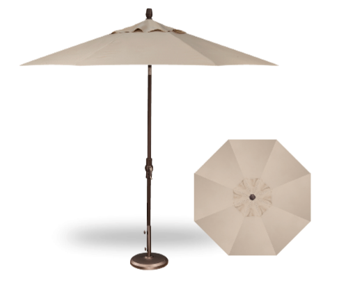 9&#39; Collar Tilt Umbrella