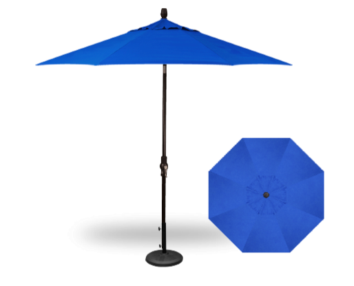 9&#39; Collar Tilt Umbrella