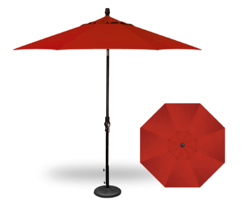 9&#39; Collar Tilt Umbrella