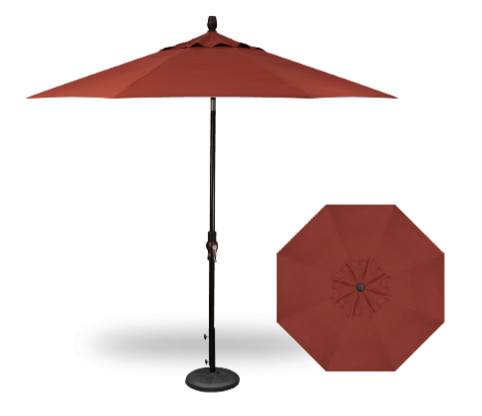 9&#39; Collar Tilt Umbrella