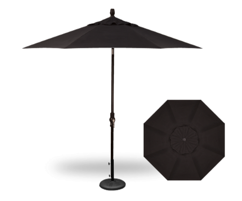 9&#39; Collar Tilt Umbrella