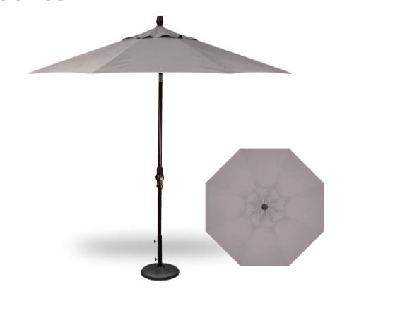 9&#39; Collar Tilt Umbrella