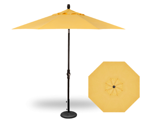 9&#39; Collar Tilt Umbrella