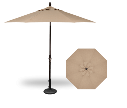 9&#39; Collar Tilt Umbrella