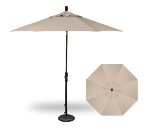 9&#39; Collar Tilt Umbrella