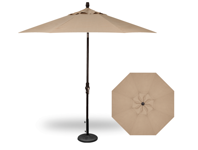 9&#39; Collar Tilt Umbrella