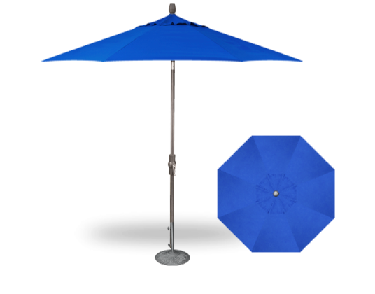 9&#39; Collar Tilt Umbrella