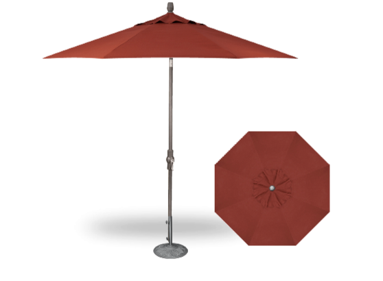 9&#39; Collar Tilt Umbrella