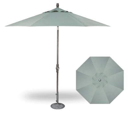 9&#39; Collar Tilt Umbrella