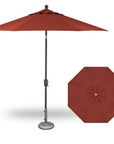 9' Push Button Tilt Umbrella