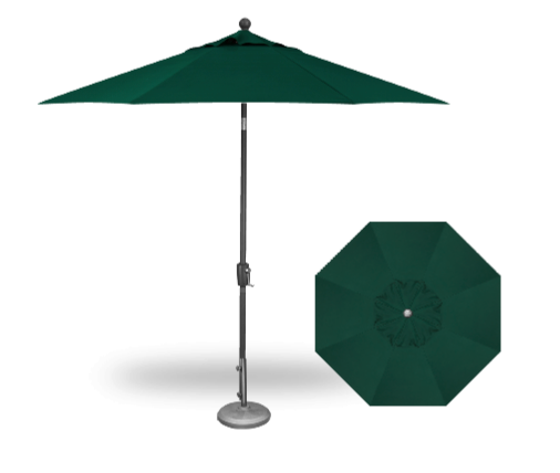 9&#39; Push Button Tilt Umbrella