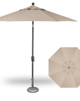 9' Push Button Tilt Umbrella