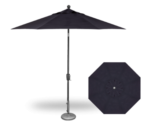 9&#39; Push Button Tilt Umbrella