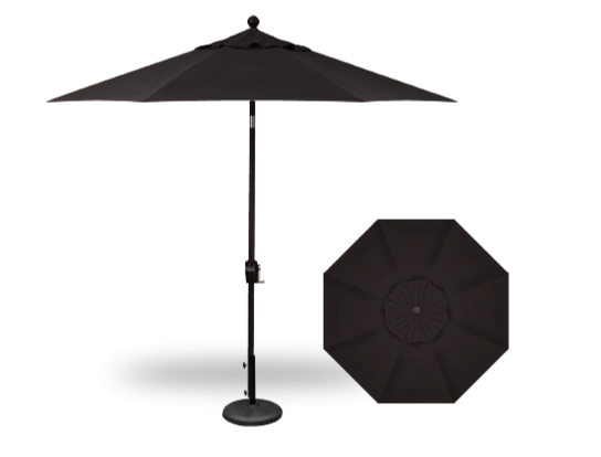 9&#39; Push Button Tilt Umbrella