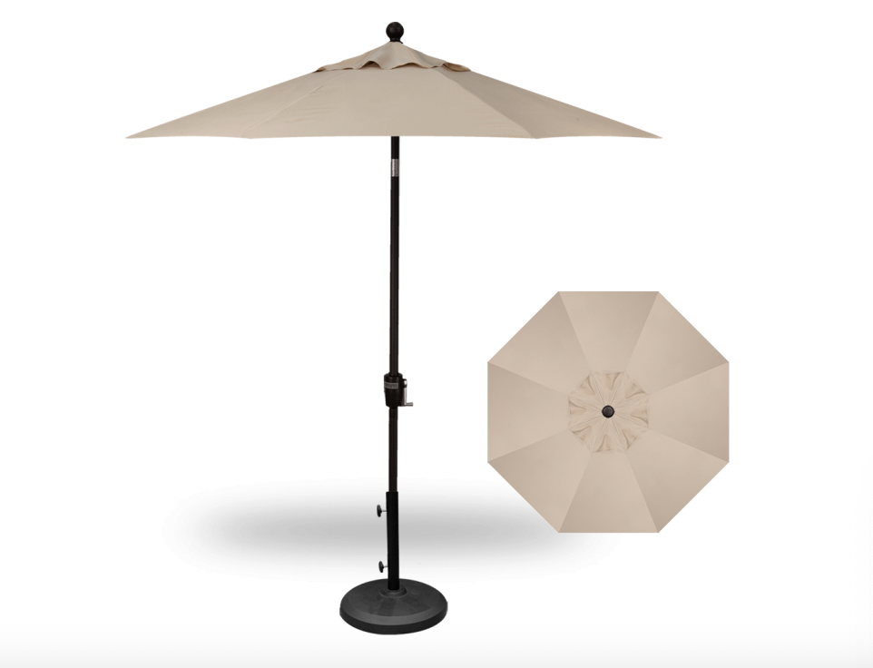 9&#39; Push Button Tilt Umbrella