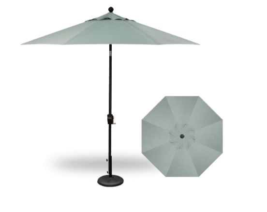 9&#39; Push Button Tilt Umbrella