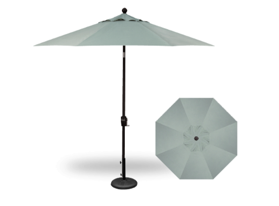 9&#39; Push Button Tilt Umbrella