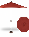 9' Push Button Tilt Umbrella