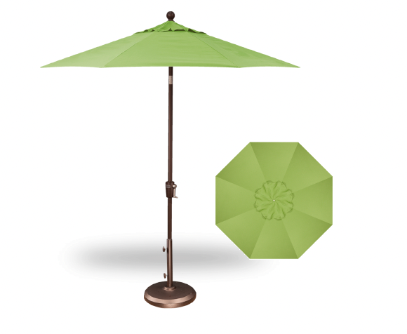 9&#39; Push Button Tilt Umbrella