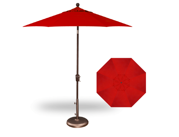 9&#39; Push Button Tilt Umbrella