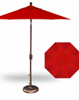 9' Push Button Tilt Umbrella