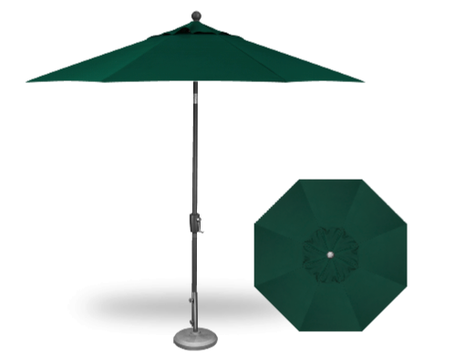 9&#39; Push Button Tilt Umbrella