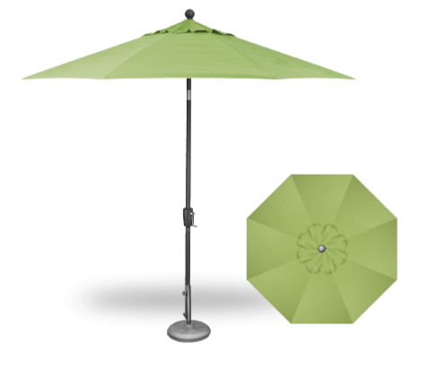 9&#39; Push Button Tilt Umbrella