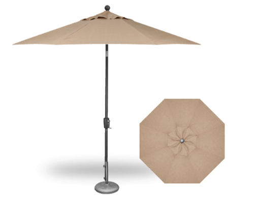 9&#39; Push Button Tilt Umbrella