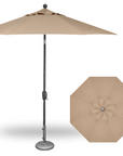 9' Push Button Tilt Umbrella