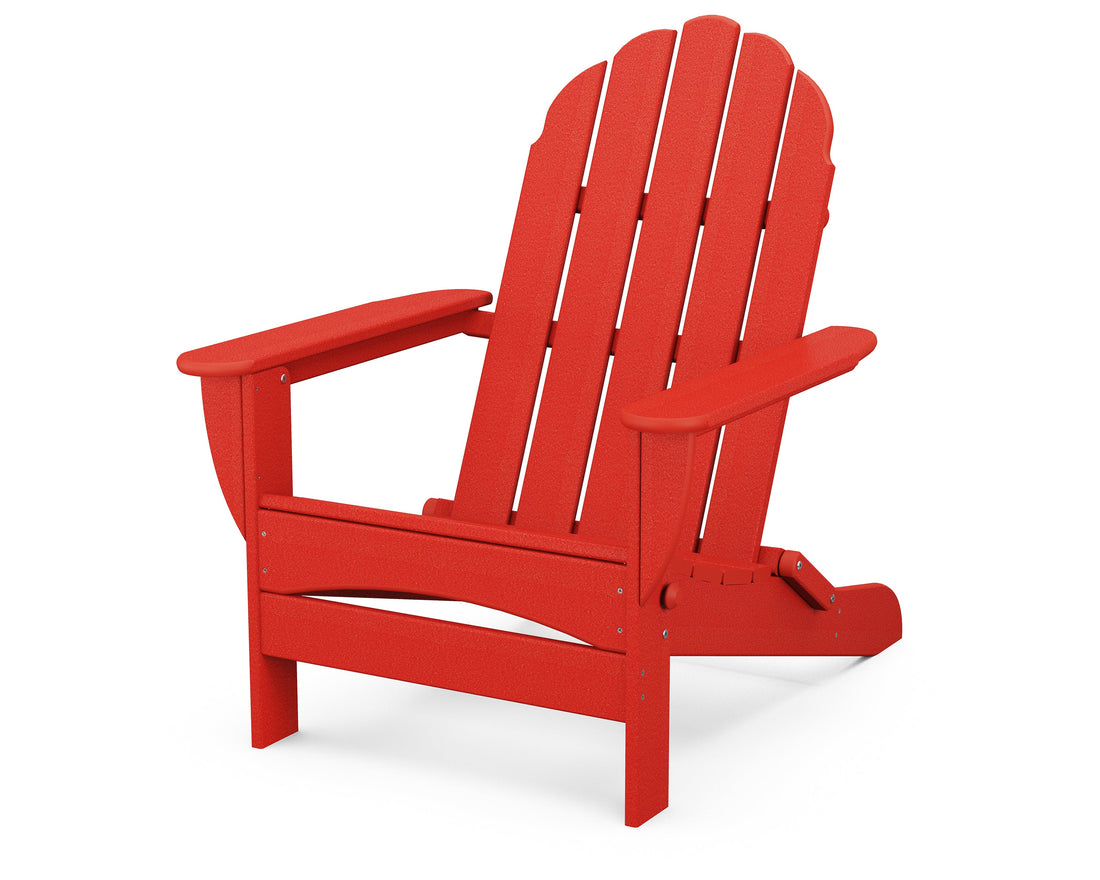 Classic Oversized Folding Adirondack Chair