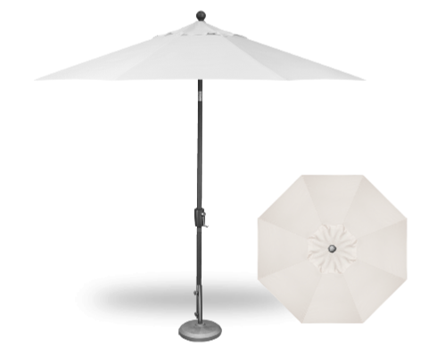 9&#39; Push Button Tilt Umbrella