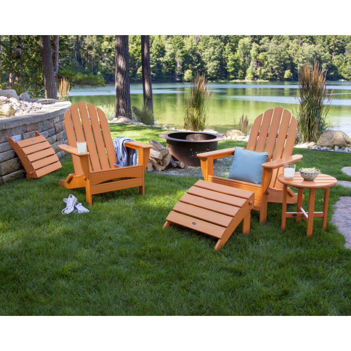 Classic Oversized Folding Adirondack Chair