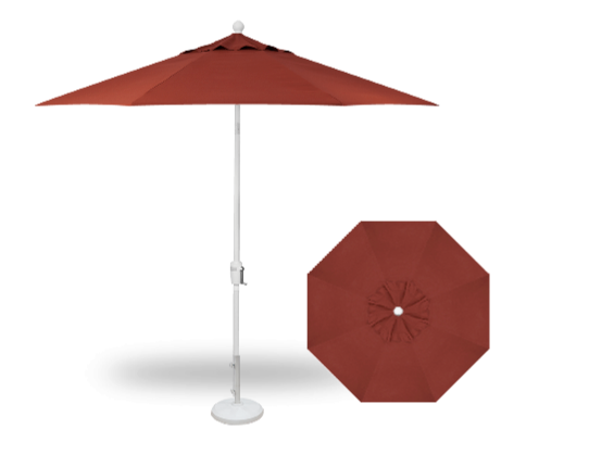 9&#39; Push Button Tilt Umbrella