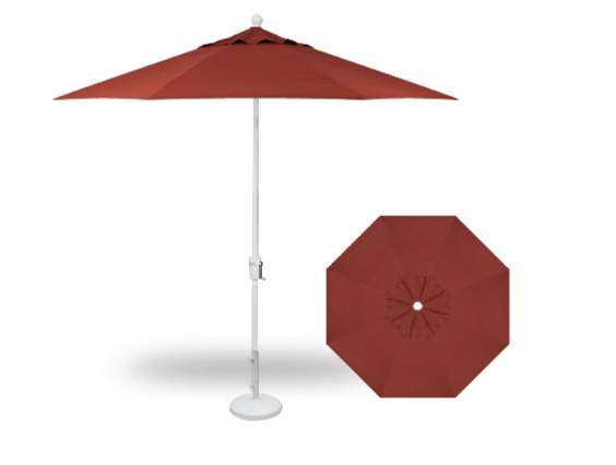 9&#39; Push Button Tilt Umbrella