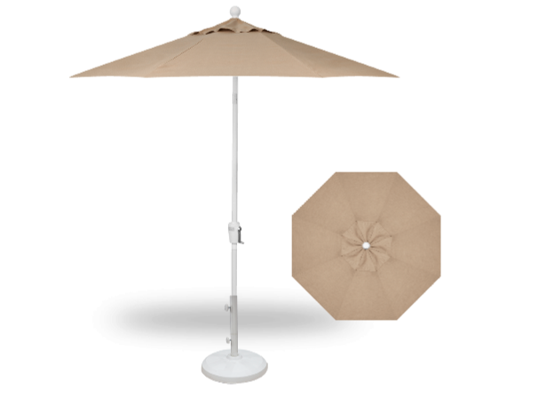 9&#39; Push Button Tilt Umbrella