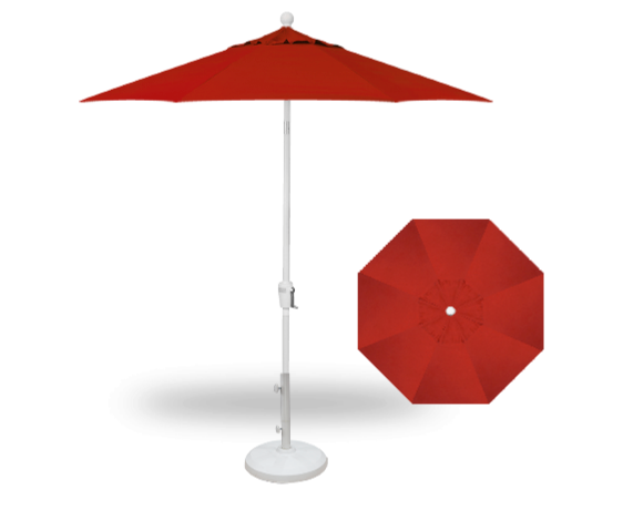 9&#39; Push Button Tilt Umbrella