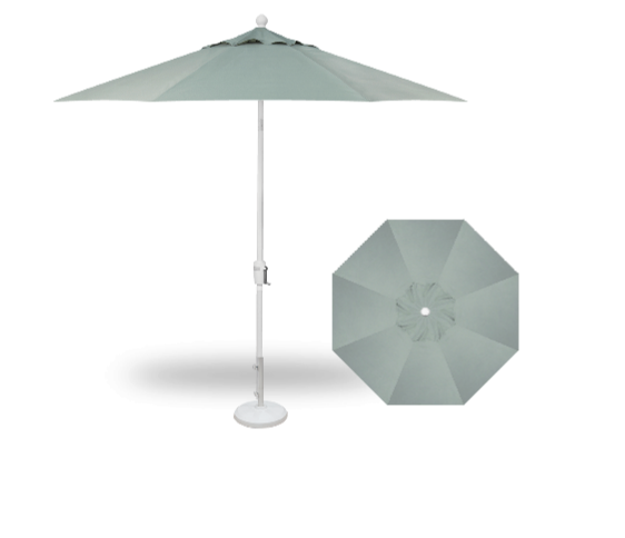 9&#39; Push Button Tilt Umbrella