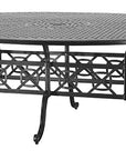 Grand Terrace 72" x 102" Geo Dining Table