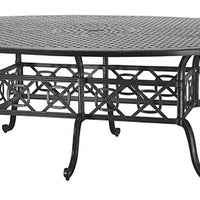 Grand Terrace 72" x 102" Geo Dining Table